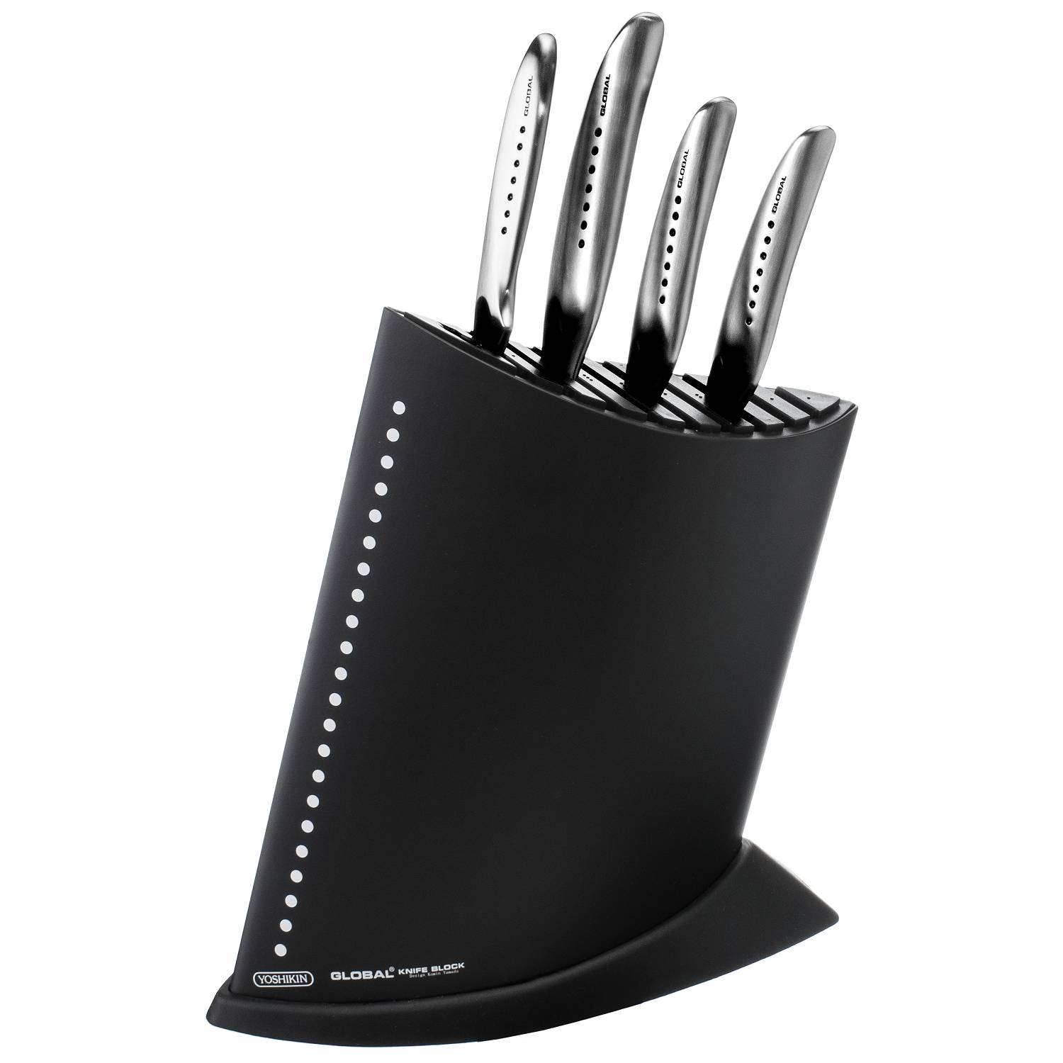 Global SAI GKB-52CB Komplet 4 noży w bloku