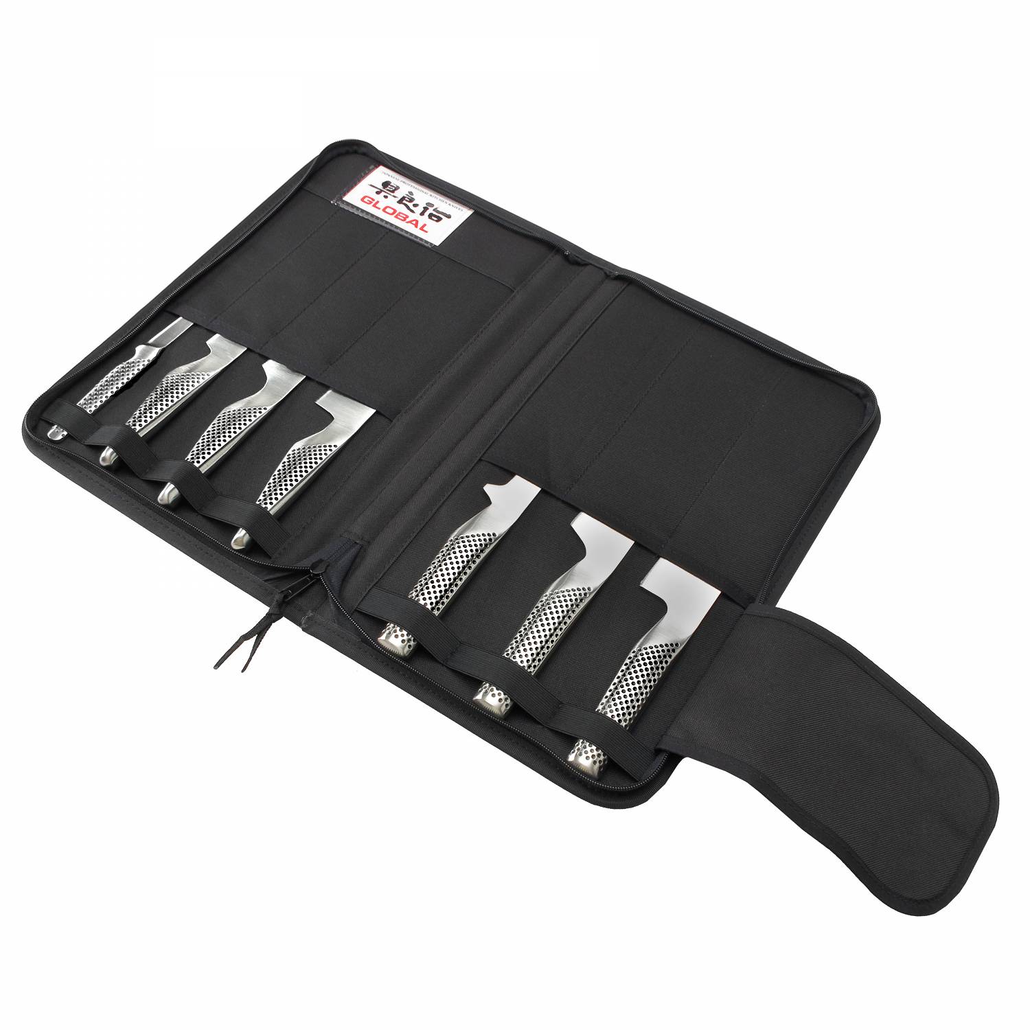 Global G-666/07K Komplet 7 noży w etui