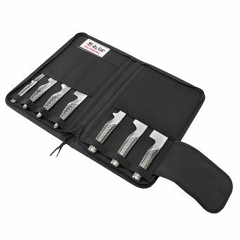 Global G-666/07K Komplet 7 noży w etui