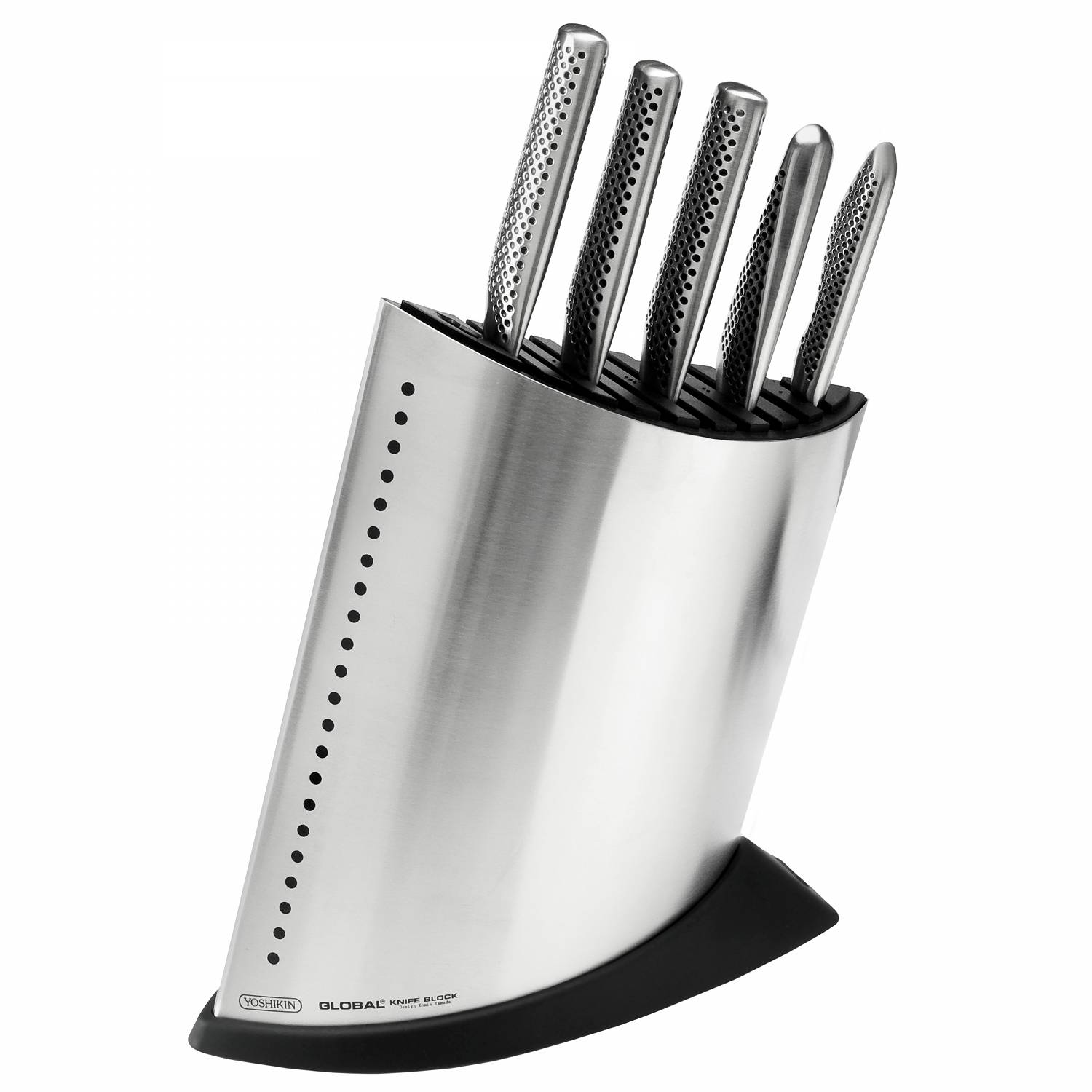 Global GKB-52 Komplet 5 noży w bloku