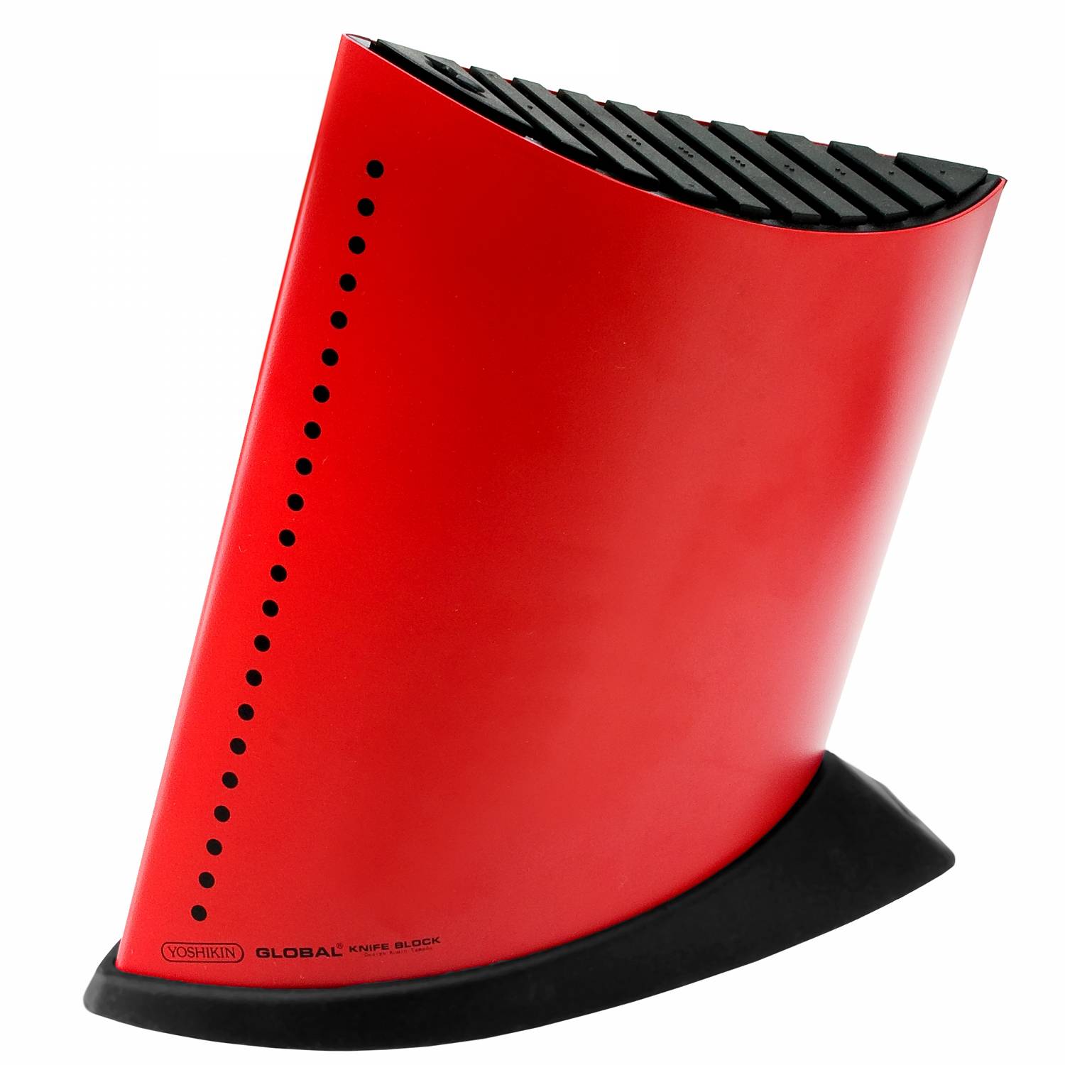 Global GKB-52CR Blok na 9 noży czerwony